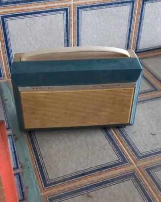 Giradischi grammofono portatile Philips anni '60