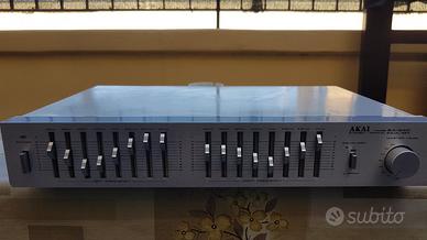 equalizzatore grafico Akai modello ea g 40 vintage