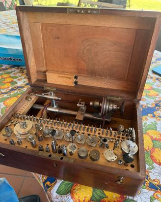 Tornio da orologiaio di precisione Lorch S&Co ‘800