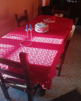 Copri tavolo merletto