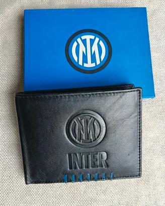Genuine Leather portafoglio Inter