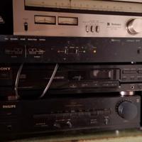 Sony CDP 190 lett di CD + Hiletron compandor 9026
