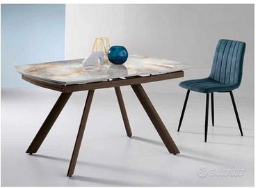 TAVOLO 90X140 ALL.210 IKONE TERENCE MARMO ONICE LU
