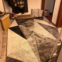 Tappeto angles grigio 160X230