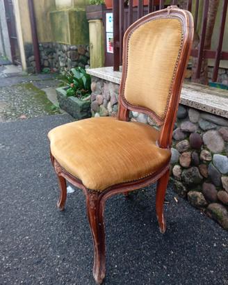 Sedia Stile Luigi XV