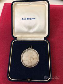 Medaglia in argento Napoli coppa Uefa 88-89