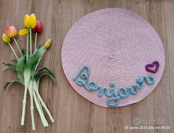 sottopiatti decoro arredo cucina salone 