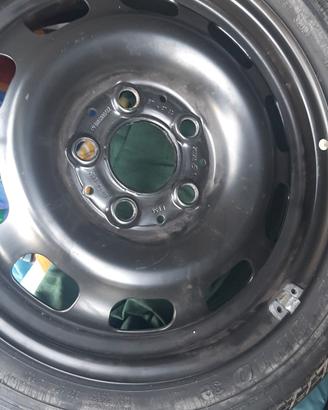 cerchioni auto con gomma 195/50 r15 di scorta