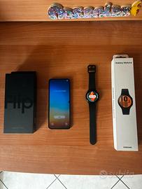 Galaxy z flip4 5g + galaxy watch 4 condizioni top