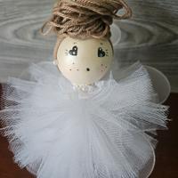 Bomboniera bambola battesimo matrimonio comunione 