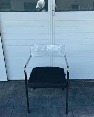 Sedie moderne imbottite con braccioli - come nuove