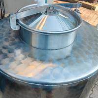 2 Cisterne acciaio inox damigiane vino