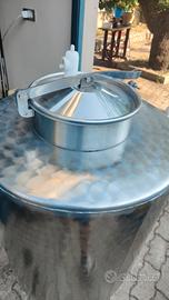 2 Cisterne acciaio inox damigiane vino