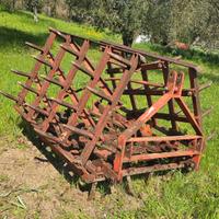 Erpice a libro (mangano) a denti rigidi