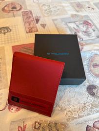 PORTAFOGLIO PIQUADRO ROSSO