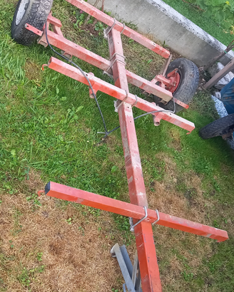 Assale rimorchio carrello agricolo