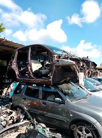 Scocca e sedili Fiat Panda