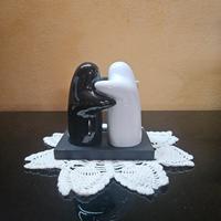 porta sale e porta pepe in ceramica 