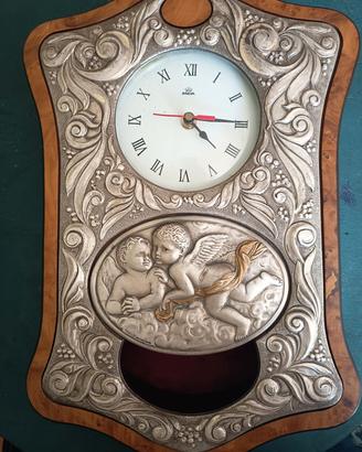 Orologio A Pendolo In Argento 