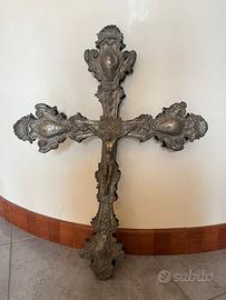 Splendido e raro crocefisso