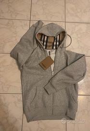 Felpa grigia M