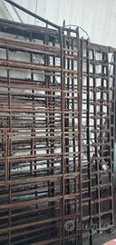 Cancello antico in ferro battuto 