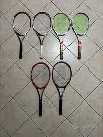 Racchette tennis usate (Wilson, Head, Babolat)