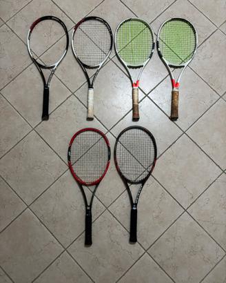 Racchette tennis usate (Wilson, Head, Babolat)
