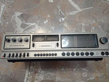 Grundig HiFi-Receiver 20 rotto