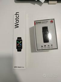 Oppo swatch free +huawei band 3 pro