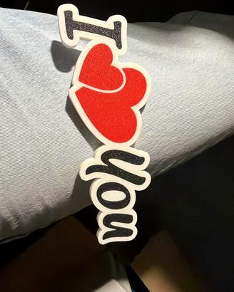 Scritta i love you