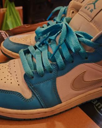 Jordan Air blu e bianche taglia 40