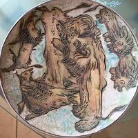 piatto decorativo Giuseppe Mazzotti albisola