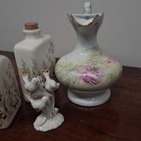 Splendido Set Vintage di Porcellane Dipinte a Mano