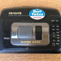 Lettore di musicassette AIWA HS-TA163 con radio