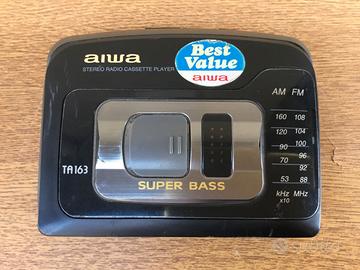 Lettore di musicassette AIWA HS-TA163 con radio