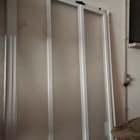 Porta doccia scorrevole a pacchetto