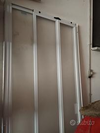 Porta doccia scorrevole a pacchetto