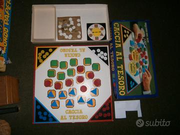 Caccia al tesoro, gioco da tavola, anni '70 -EG
