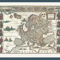 Europa Recens Descripta à Guilielmo Blaeuw (mappa)