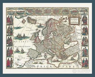 Europa Recens Descripta à Guilielmo Blaeuw (mappa)