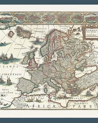 Europa Recens Descripta à Guilielmo Blaeuw (mappa)