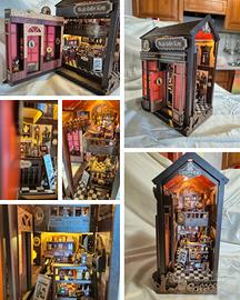 Booknook “Magic Coffee Shop” – Miniatura con luci 
