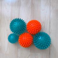 set 5 palline da massaggio 