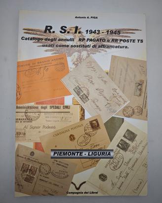 R.S.I. 1943-1945 Catalogo Piemonte Liguria A. Piga