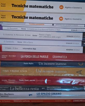 Libri scolastici Liceo