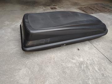 Baule box per tetto auto +barre