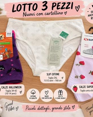 Donna-ragazza 3 pezzi nuovi Superga Benetton Hello