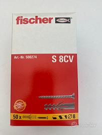 Tassello con vite Fischer 500274 (50pz)