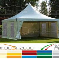 Gazebo Wind PLus copertura fissa acciaio fisso NEW